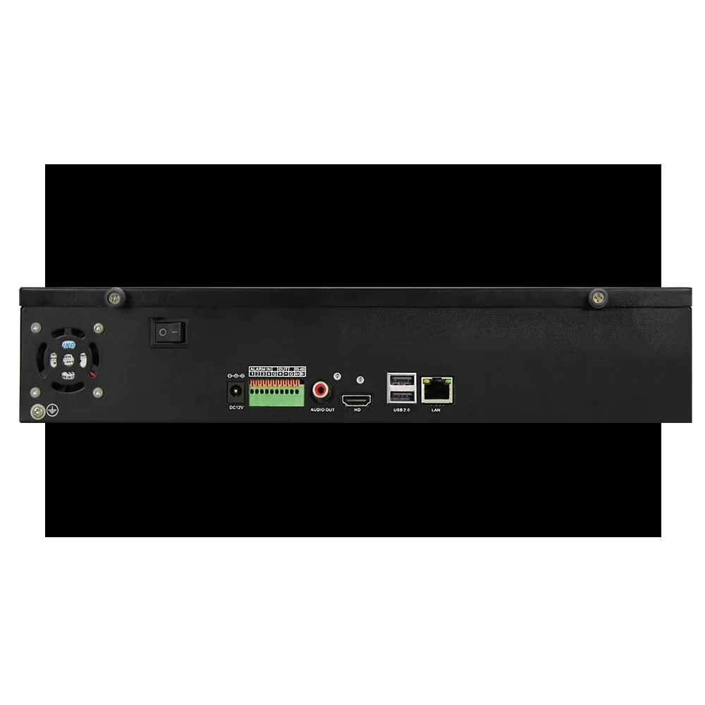 32-Channel 4K 8mp Digital Video Recorder SeeEasy Mobile App NVR Box 32-Channel IP Video Security NVR with Alarm Function