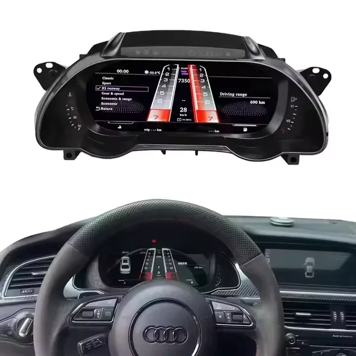 Latest Upgrade OEM Dashboard Display for Audi A4 B8 A5 S5 Instrument Digital Cluster 2009-2012