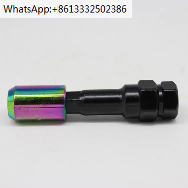 10 PCS  Car modification hubs, hexagonal outer hexagonal screws, special tools, sleeves, anti-theft keys, nuts, screw tools