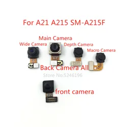 1pcs Back big Main Rear Camera front camera Module Flex Cable For Samsung Galaxy A21 SM-A215F SM-A215U SM-A215 Replace Part
