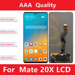 Tested   7.2'' For HUAWEI Mate 20X LCD  Mate 20 X EVR-L29 AL00 TL00 LCD Display Touch Screen Digitizer Assembly Replacement