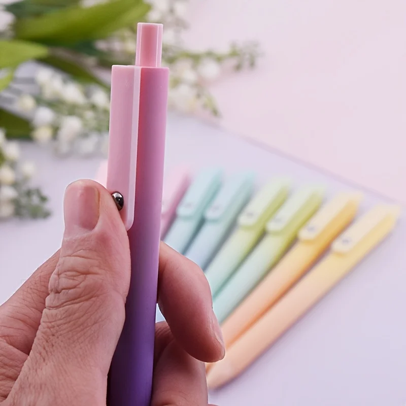 5 Stück Tinten-Kugelschreiber für Frauen, 0,5 mm Stiftspitze, niedliche Büro- und Schulbedarf, Geschenke für Frauen – Detail 2