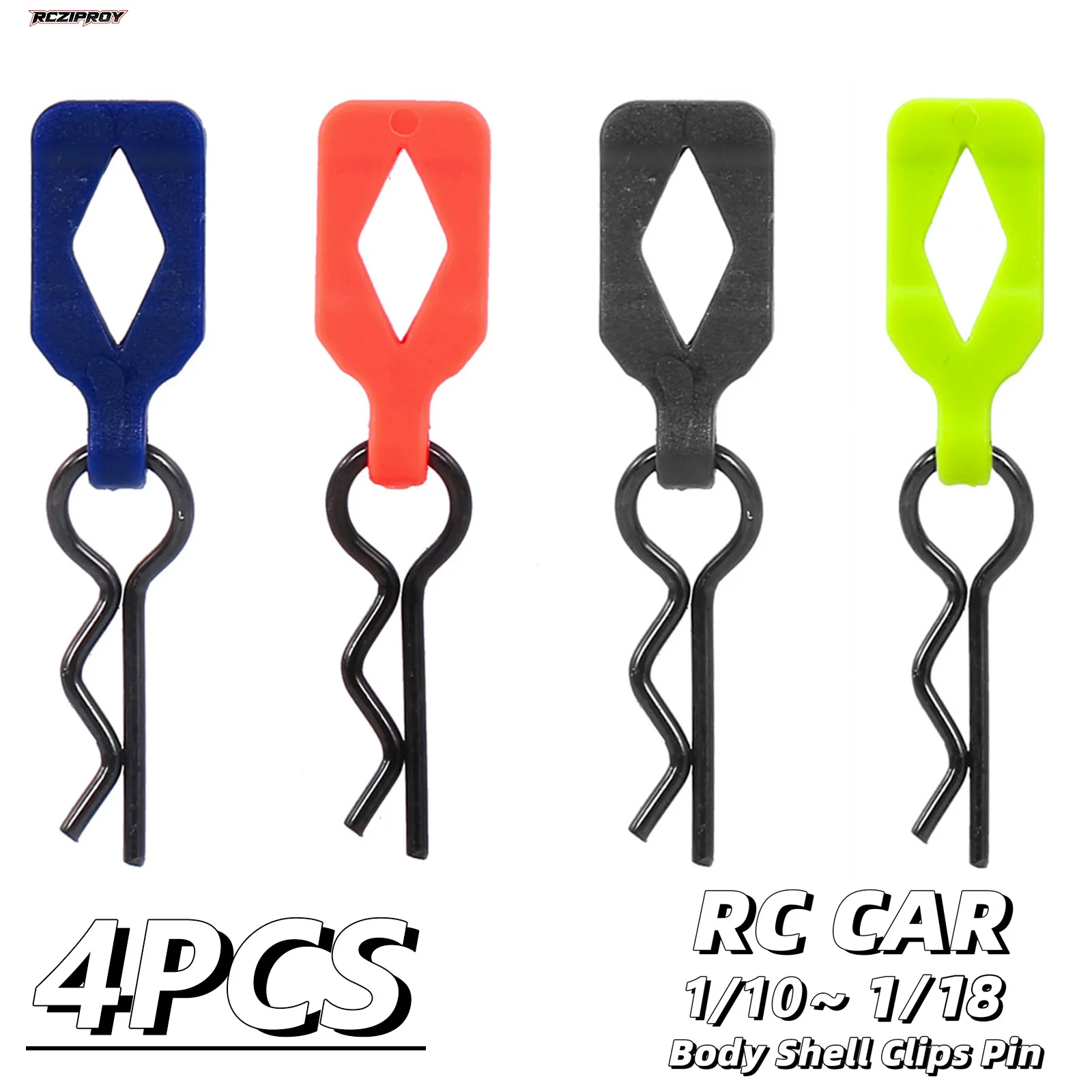 RC Cars 1/10 ~ 1/18 Shell Body Clips Pins R Buckles Fixed for Traxxas Hsp Redcat Rc4wd Tamiya Axial SCX10 D90 Hpi RC Car Parts