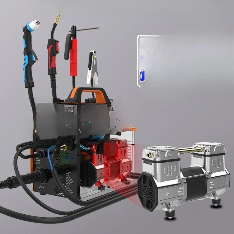 

Two welding machine, plasma cutting machine, gas welding machine 220v industrial grade argon arc