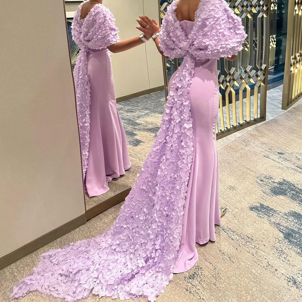 Delicate and Temperament  Straight Sweetheart Jersey Sleeveless Detachable Sleeve Evening Dress Floor Length Party Gowns Flowers