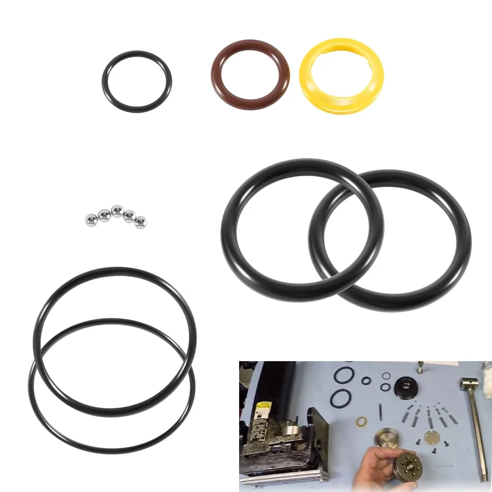 トリムチルトシリンダーリビルドシールキット-マーキュリーマリナーフォースシリンダー-40-120hp-1988-2006用、813432a3の代替品