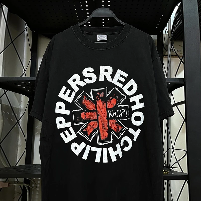 أحدث تيشيرت رجالي من القطن الخالص لعام 2025، طراز الفرقة، مريح، مسامي، عالي الجودة، سفر على الشاطئ، الحفلات، Instagram #1