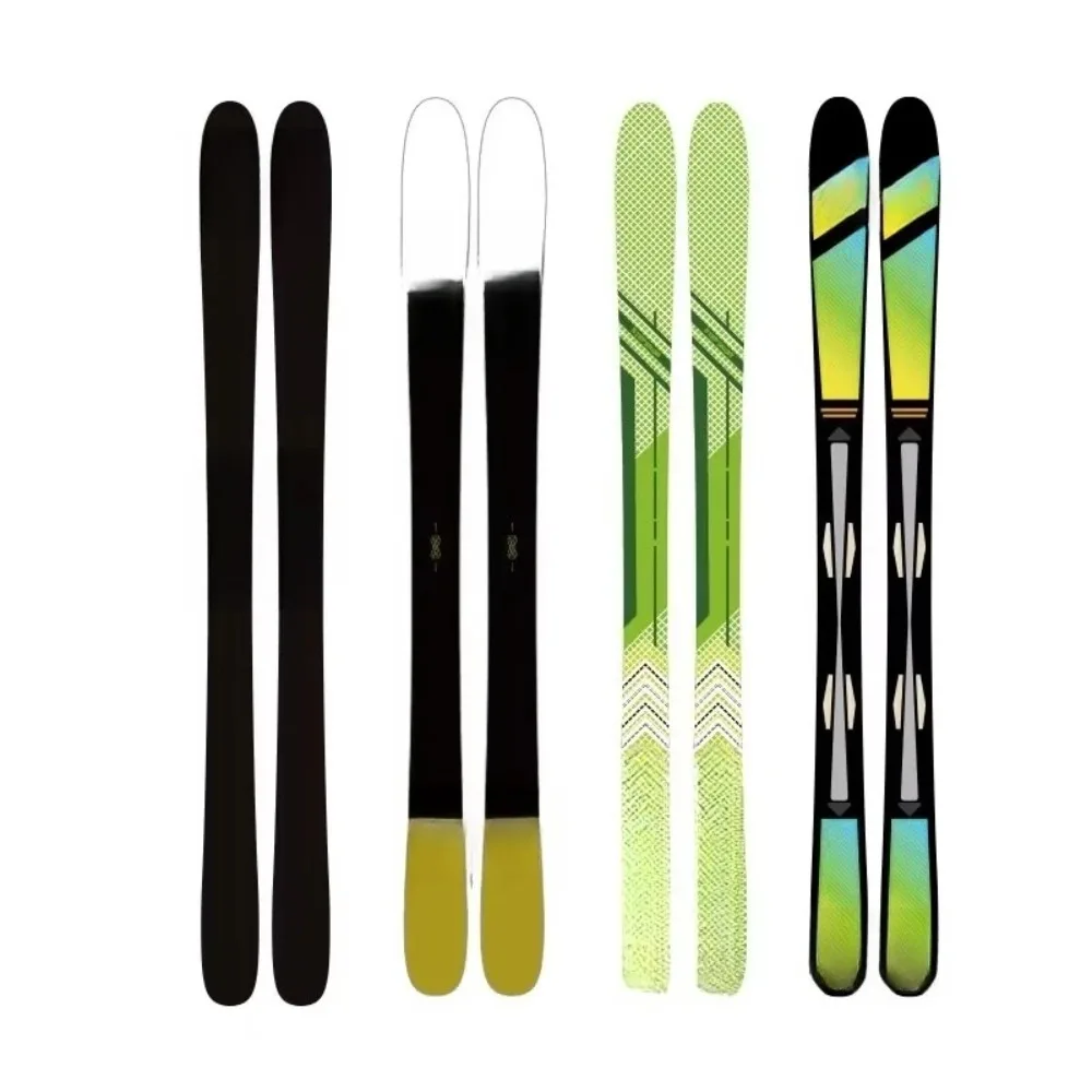 OEM ODM Custom Alpine Skis Factory Wholesale Adult Freeride All Mountain Camber Snow Skis Equipment