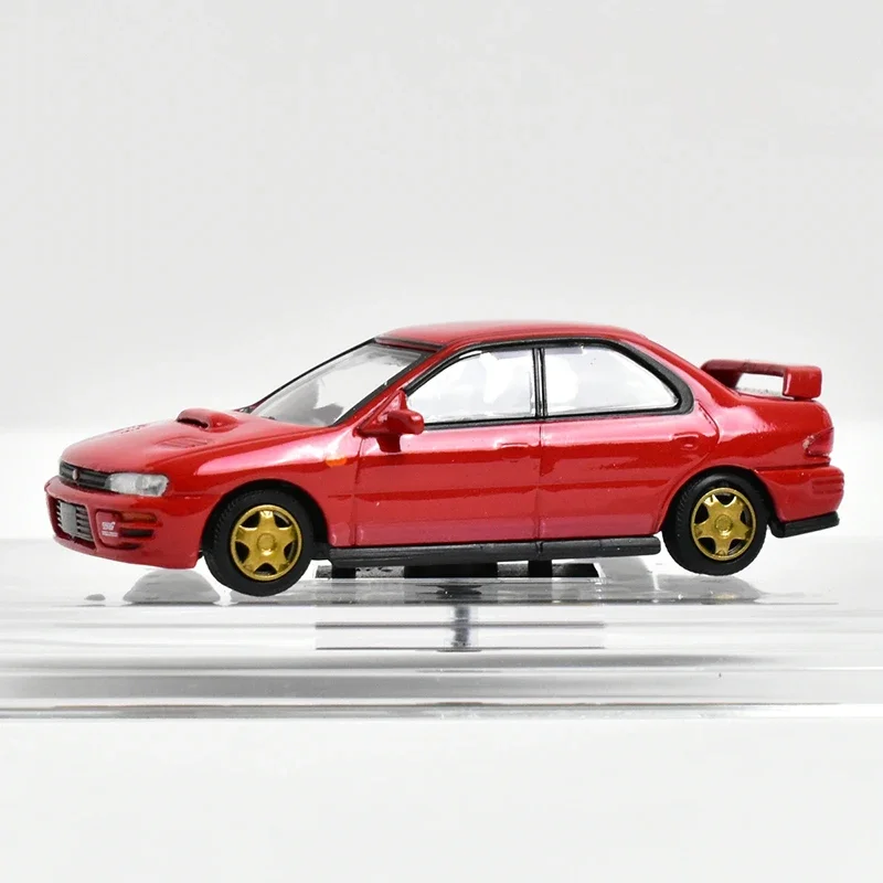 Diecast Model Car 1/64 Scale Impreza WRX STi Alloy Car Model Collection Toys for Boys Gif Souvenir in Stock