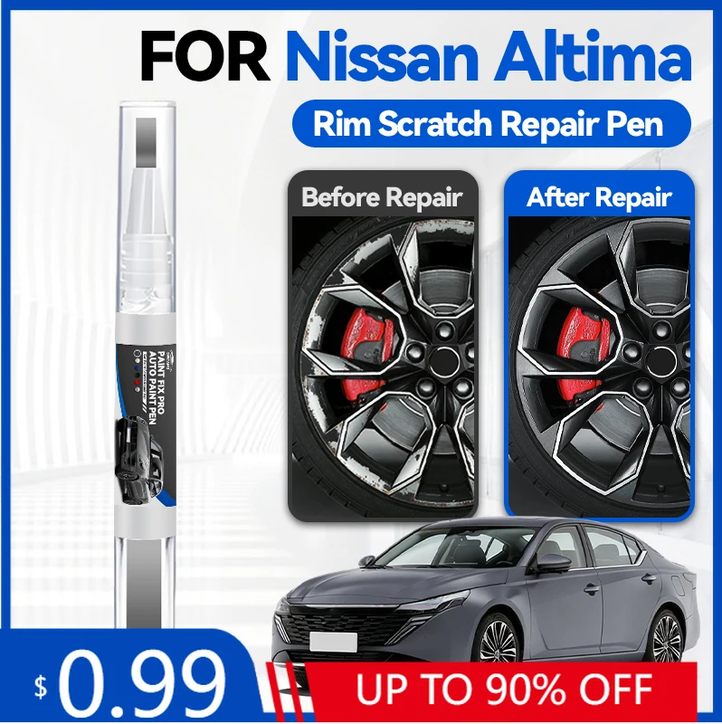 

Карандаш для подкраски колесных дисков Nissan Altima 1998-2025 L30 L32 L34 L40 L50, средство для ремонта царапин, DIY, для авто