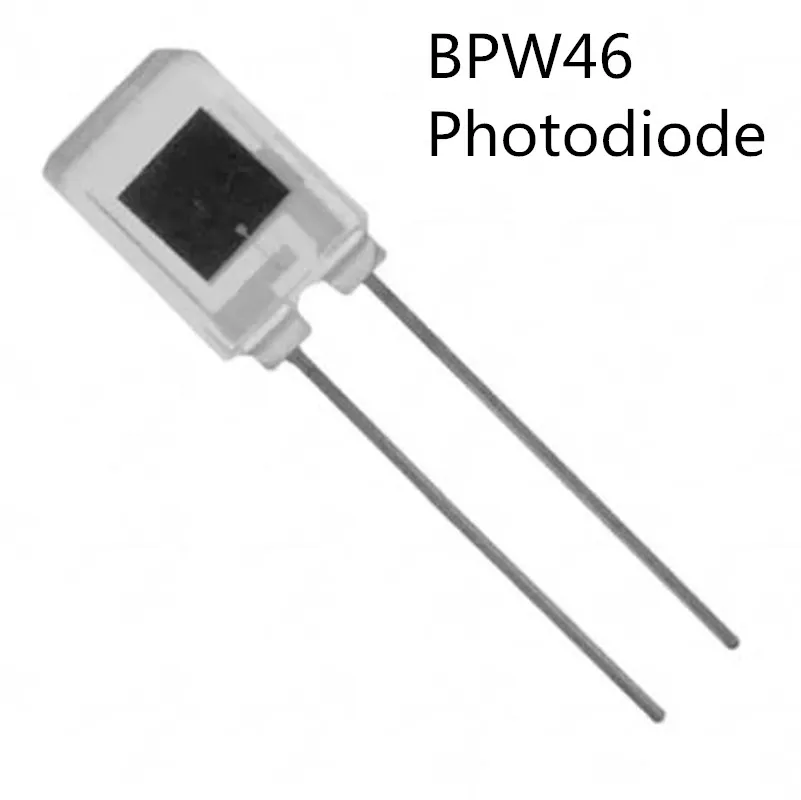 5PCS  BPW46 Silicon PIN photodiode Wavelength 900nm Photosensitive receiving tube side half angle ±65°