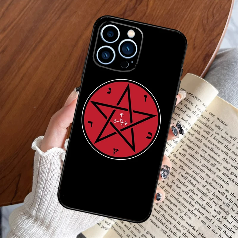 Sigil of Lilith Case For iPhone 16 15 14 13 12 11 Pro Max XS XR X 6 7 8 Plus 13 12 Mini Protection Back Cover
