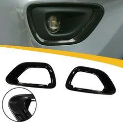 2014 2015 2016 2017 For Jeep Grand Cherokee Car Front Fog Light Lamp Cover Trim Frame Decoration Cover Trim Stickers By ABS