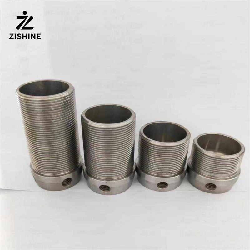 Adjustable threaded connectors, universal prosthetic accessories, ankle locking connectors, knee joint connection accessories