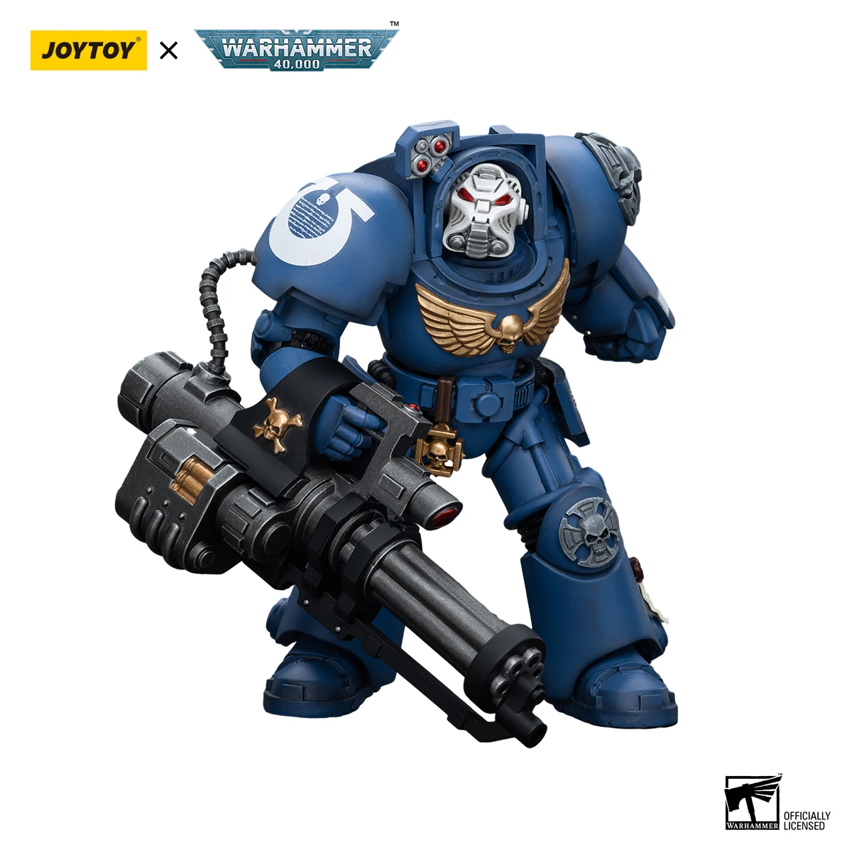 JOYTOY-figuras de acción Warhammer 40K 1/18, ultramarinos, Terminator Squad, librario, modelo de Anime, juguetes de regalo, en STOCK