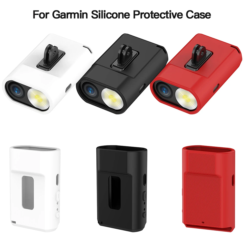 

Силиконовый защитный чехол с мягким краем, полный защитный чехол для Garmin Varia Vue, велосипед, GPS, аксессуары для кожи