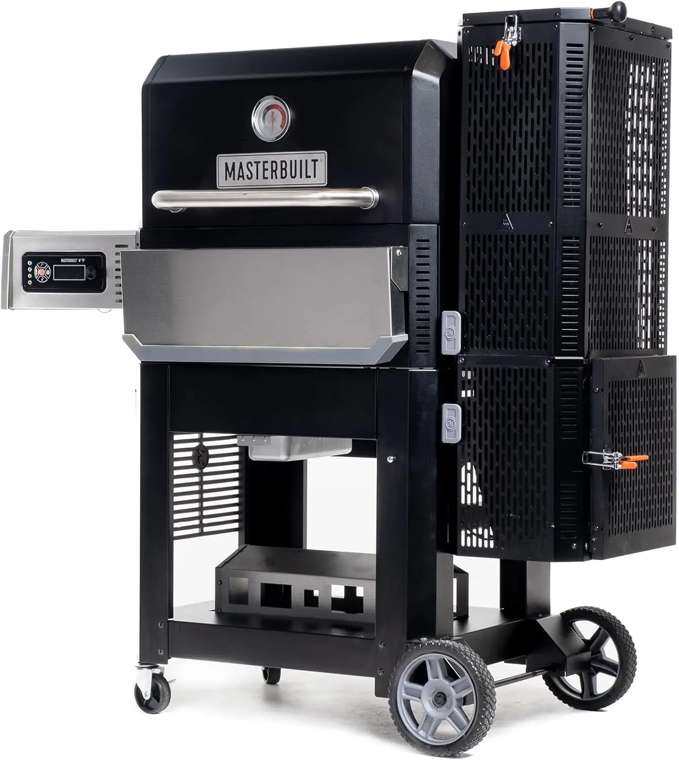 

800 Digital Charcoal Grill, Griddle and Smoker with Digital Control, App Connectivity and 800 Cooking Square Inches in Black