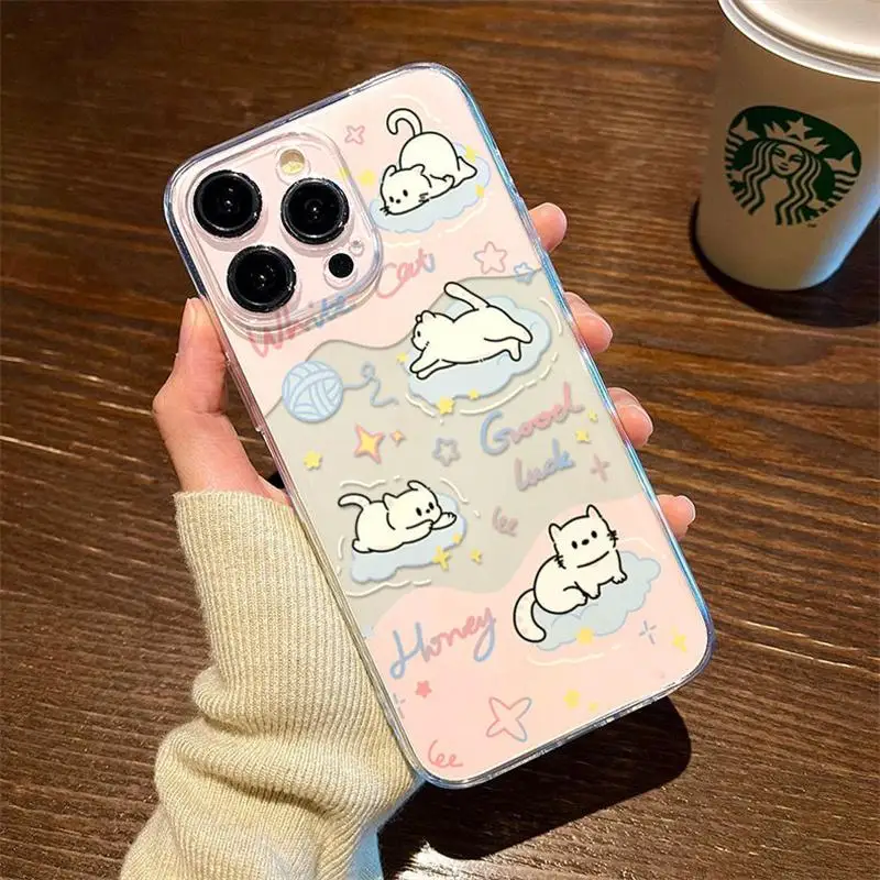 Cute 3D Rabbit Phone Case for Samsung Galaxy S24 Ultra S23 FE S20 S21 S22 Plus A54 5G A55 A35 A25 A14 A15 A24 A34 Back Cover