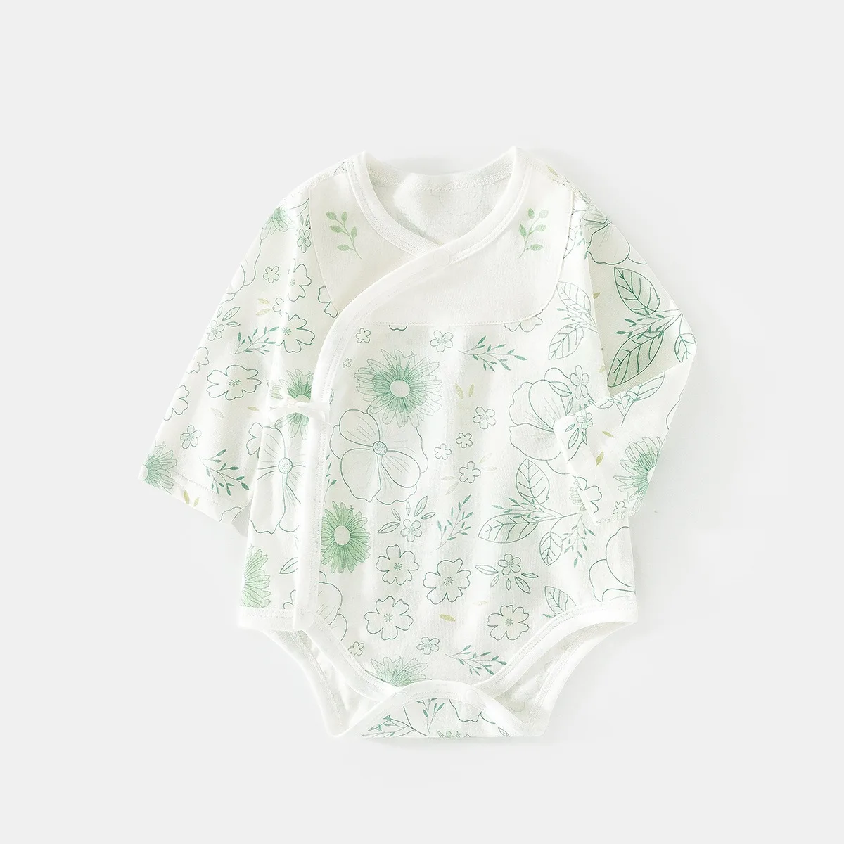 0-12M Baby Summer Lightweight Breathable Onesie Infant Boy Girl Pure Cottom Soft Skin-friendly Bodysuit Toddler Stylish Jumpsuit