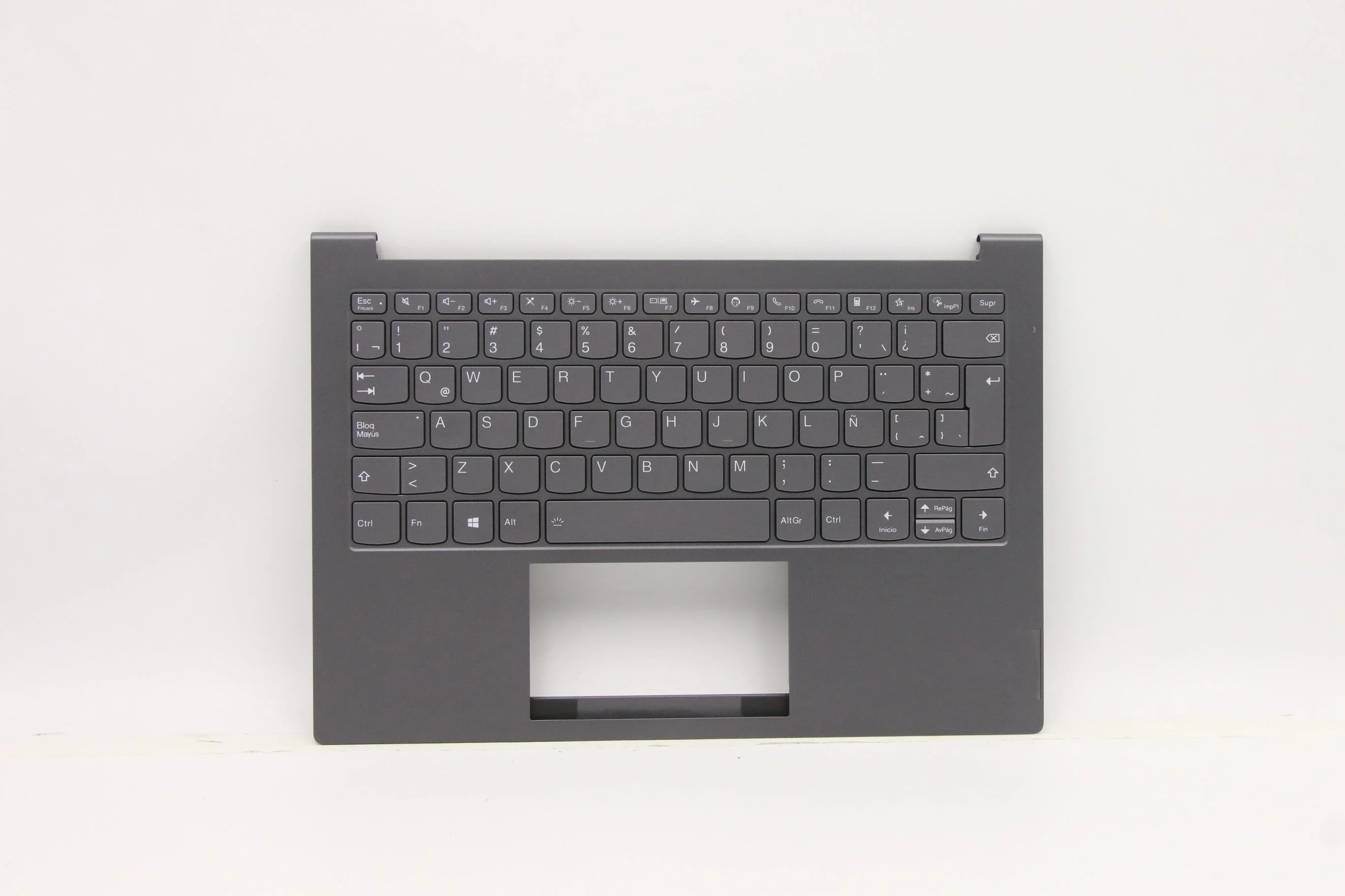 

New/Original for Lenovo ThinkBook 13x ITG Plam Rest Touchpad Cover Keyboard C Shell Germany Grey 5CB1D66565