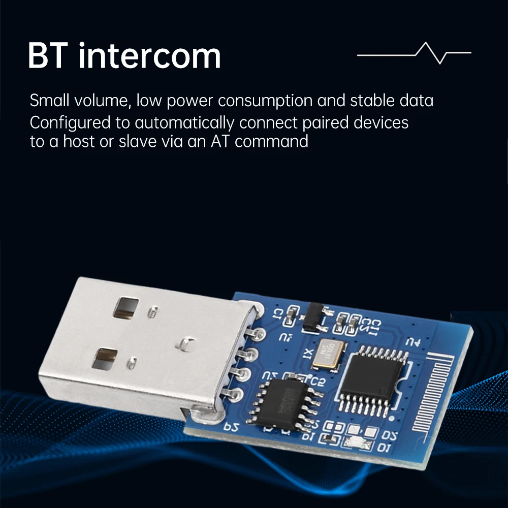 BLE5.2 Bluetooth Module ECB02C BLE Serial Port Transparent Transmission Module USB Interface Secondary Development