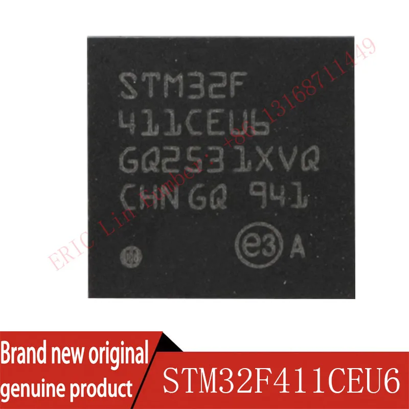 Brand new original genuine STM32F411CEU6 STM32F411 UFQFPN-48 32-bit embedded microcontroller MCU