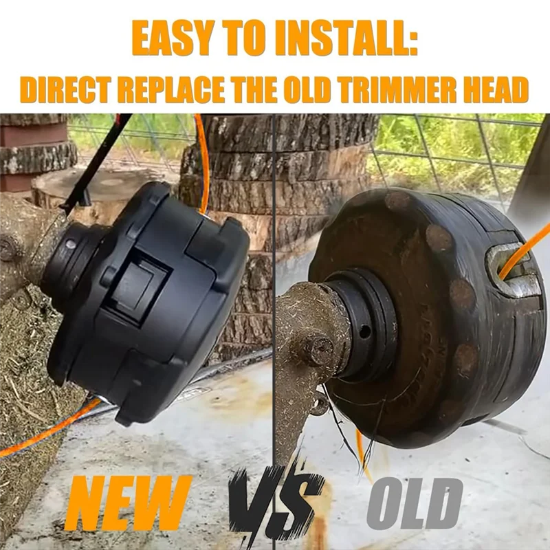 

5 универсальных триммерных головок для триммера Echo Speed Feed 400 SRM225 SRM210 SRM230 PAS225 PAS210 PAS211 Weed Eater Shindaiwa