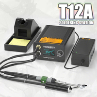 STM32 T12 Solder station Digital Tin Absorbing Soldering Iron Suction Heating Solder Paste Wire Welding Solder Tool