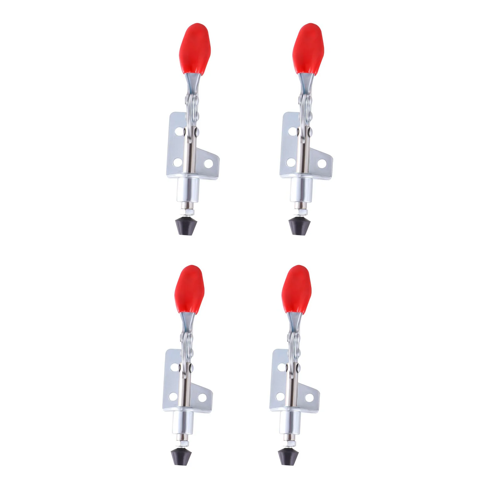 4pcs GH-301AM Toggle Clamp 45kg Quick Release Horizontal Type Clamps Push Pull Action Tool