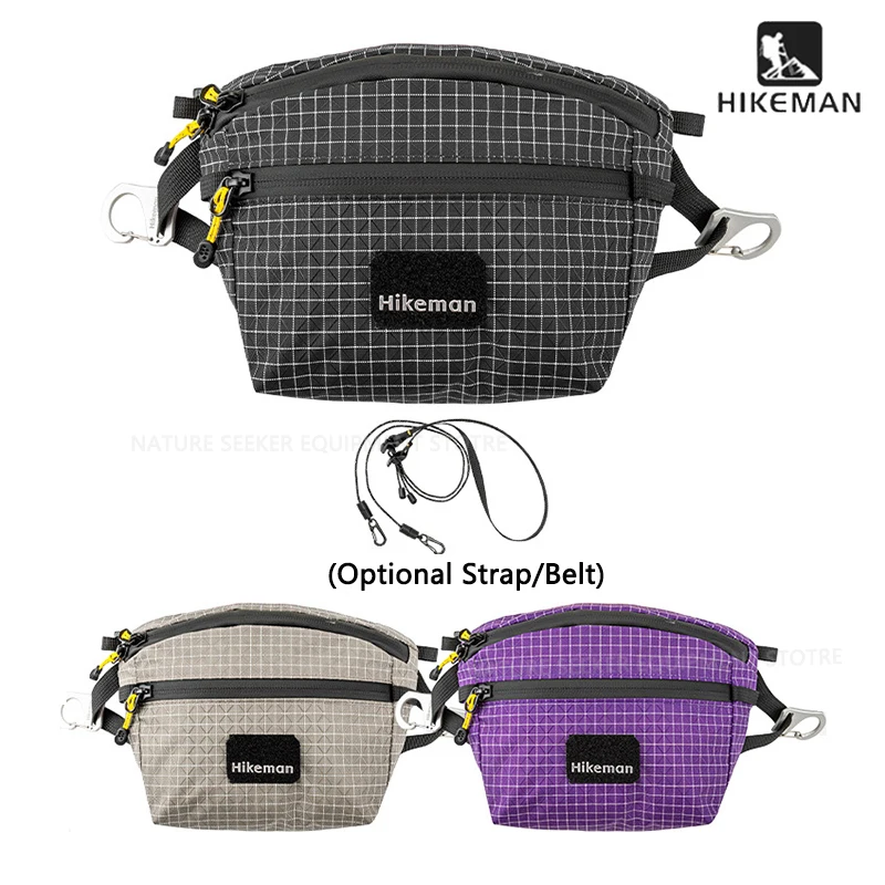 

HIKEMAN уличная поясная сумка для кемпинга, пешего туризма, велоспорта, сумки для хранения, рюкзак, расширяющееся крепление, нагрудная сумка, тактический пакет UHMWPE