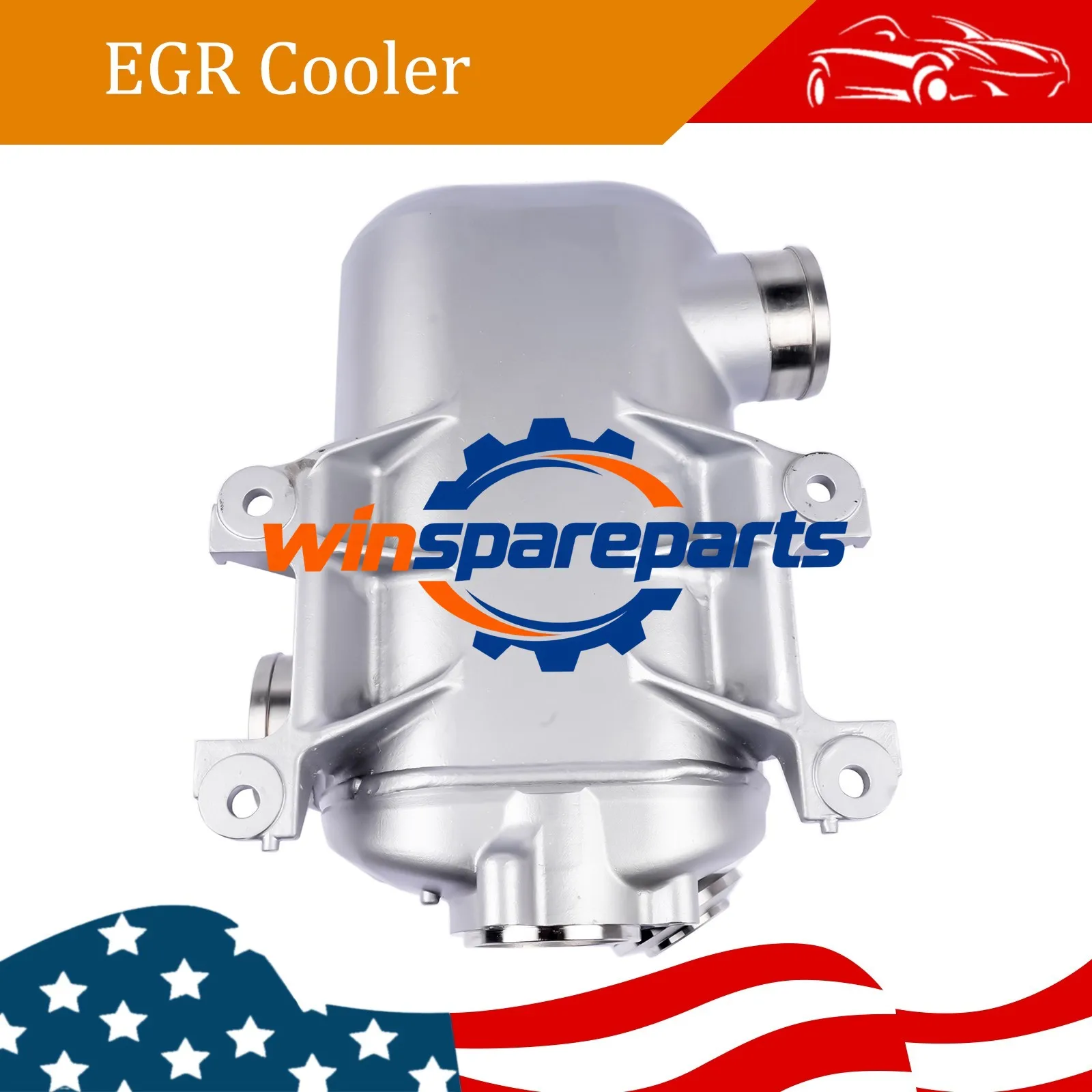 1 Piece Front EGR Gas Cooler Fits For Detroit 60 Series 12.7L 14.0L 3764103-001