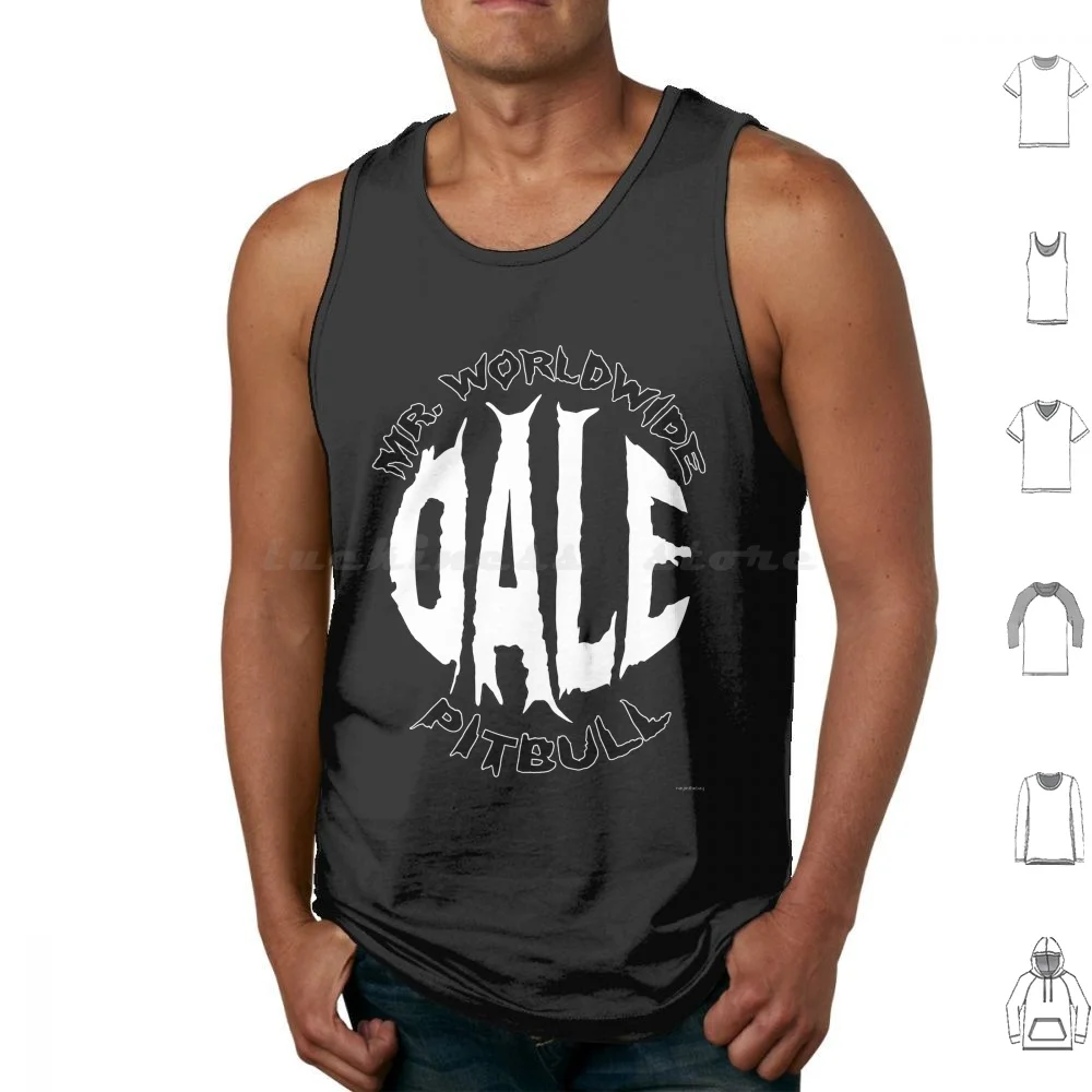 Dale Camisetas sin mangas Chaleco sin mangas Pitbull Pit Bull Singer Sing Song Música Mr Worldwide Mr World Wide Mr World