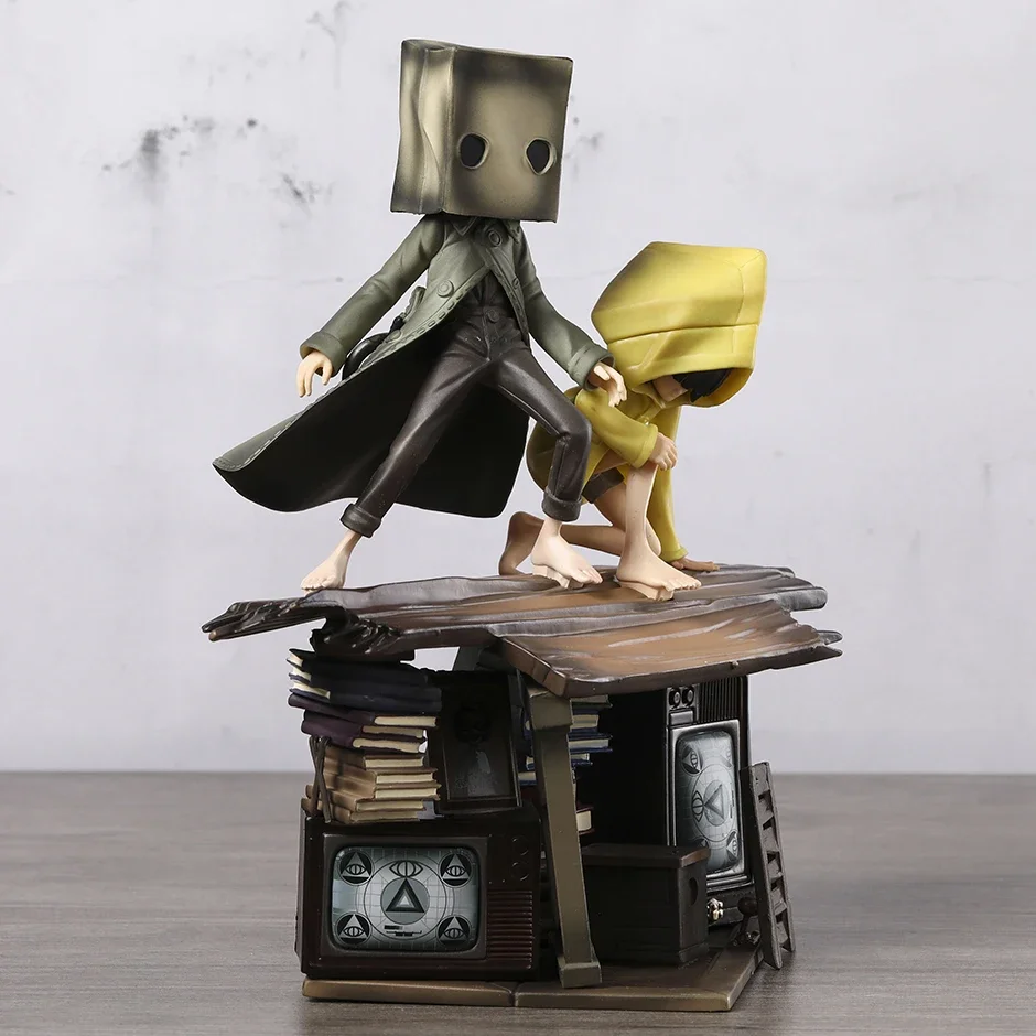 Figurines de collection Little Nightmares Six et Mono, jouet beurre, modèle