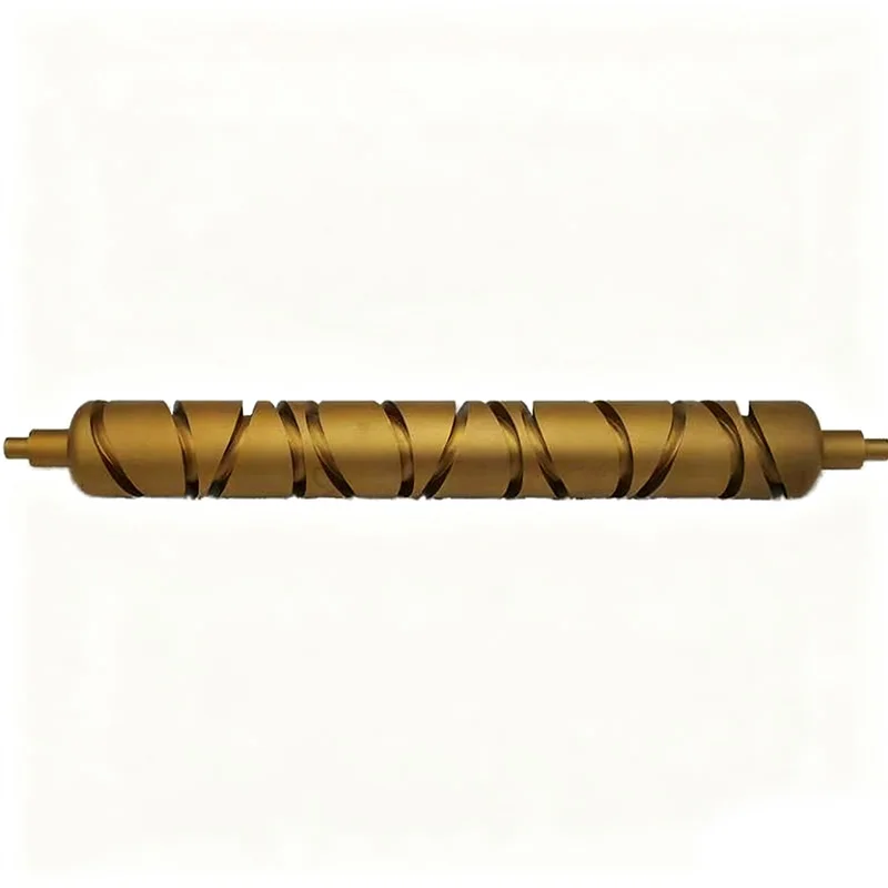 

Custom High-Strength Brass Spiral Roller 5-Axis CNC Machined Precision Processing Parts for Machinery