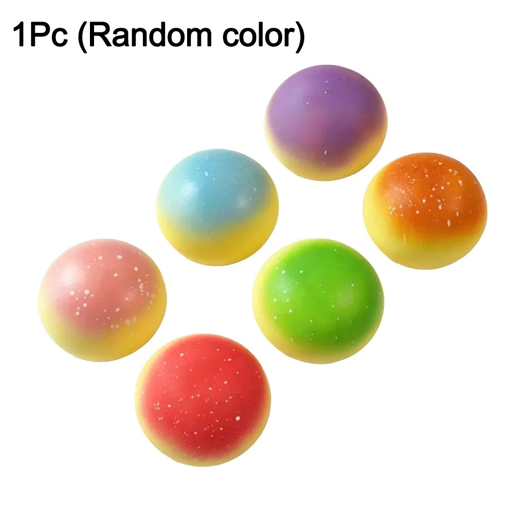 Simulation Bread Model Rainbow Bread Daifuku Squeeze Toy Slow Rebound Soft Squeezable Stress Relief Toy Realistic Dessert