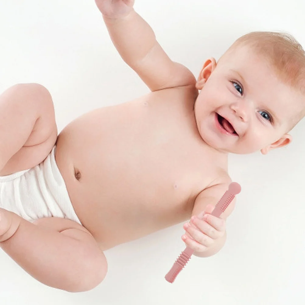 

6Pcs Newborn Molar Tubes Teether Straws Relieve Pain Improve Talking Skills Suitable for All Ages Teething Tube