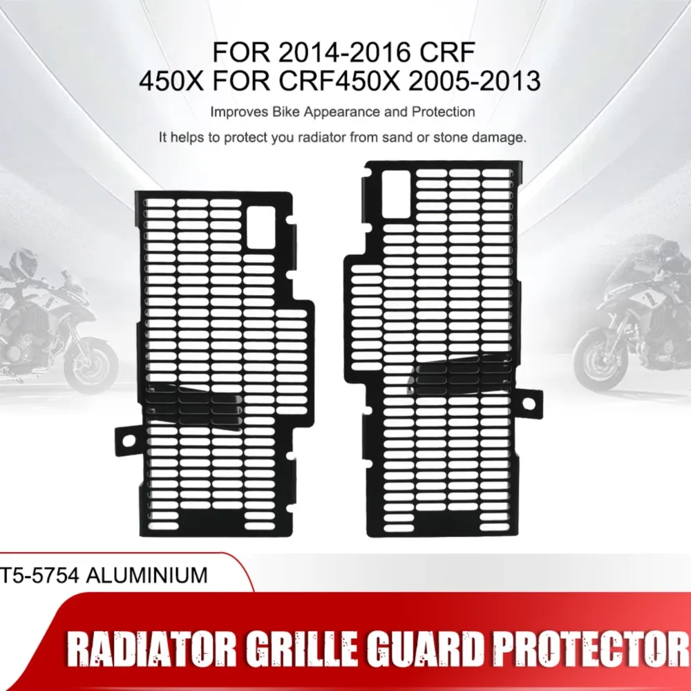 

2014-2016 CRF 450X FOR HONDA CRF450X 2005-2013 Motorcycle Accessories Radiator Grille Guard Cover Protection Water tank guard