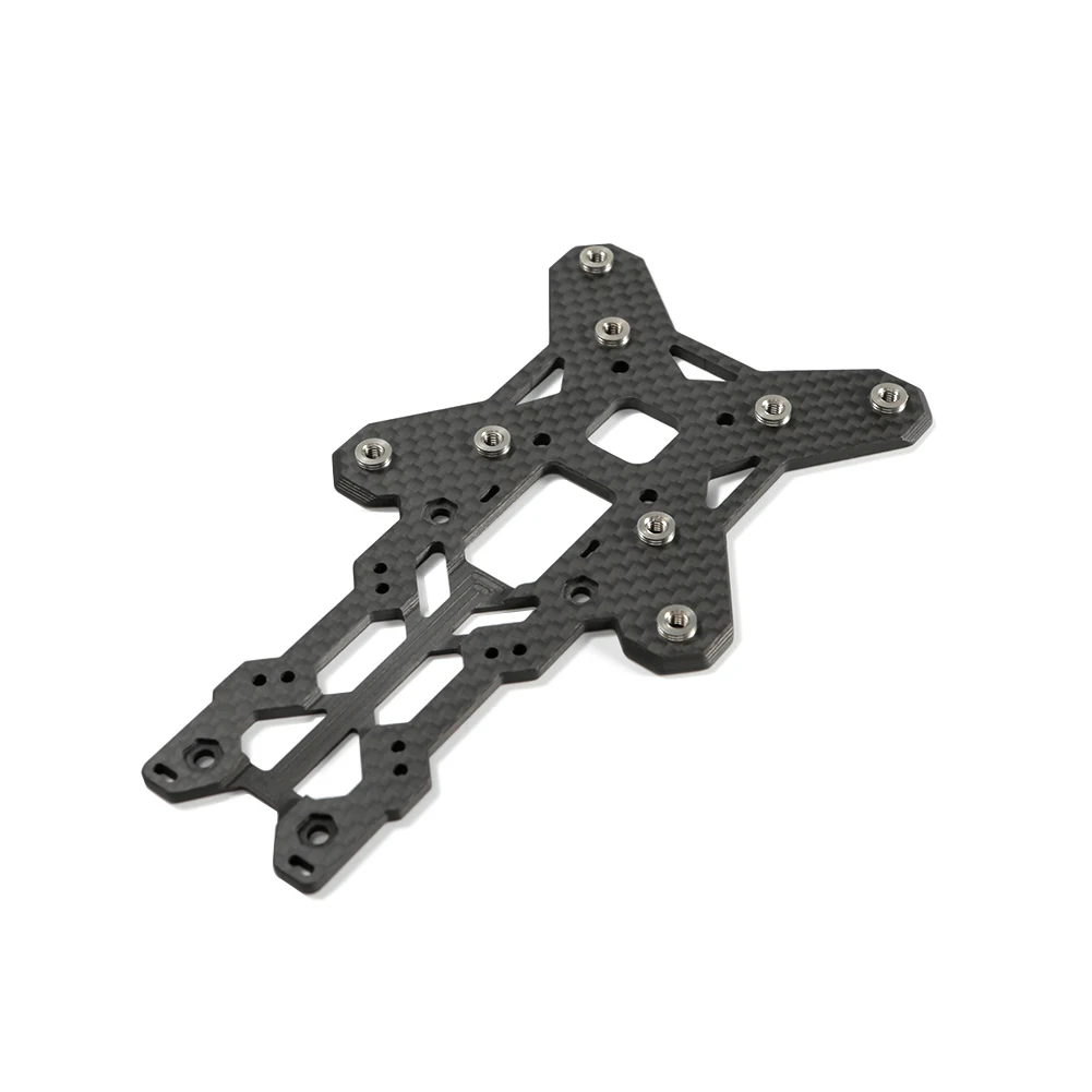 FlyFishRC FIFTY5 Frame Parts Carbon Fiber Compatible with Fifty 5 Frame for FPV Racing Drone