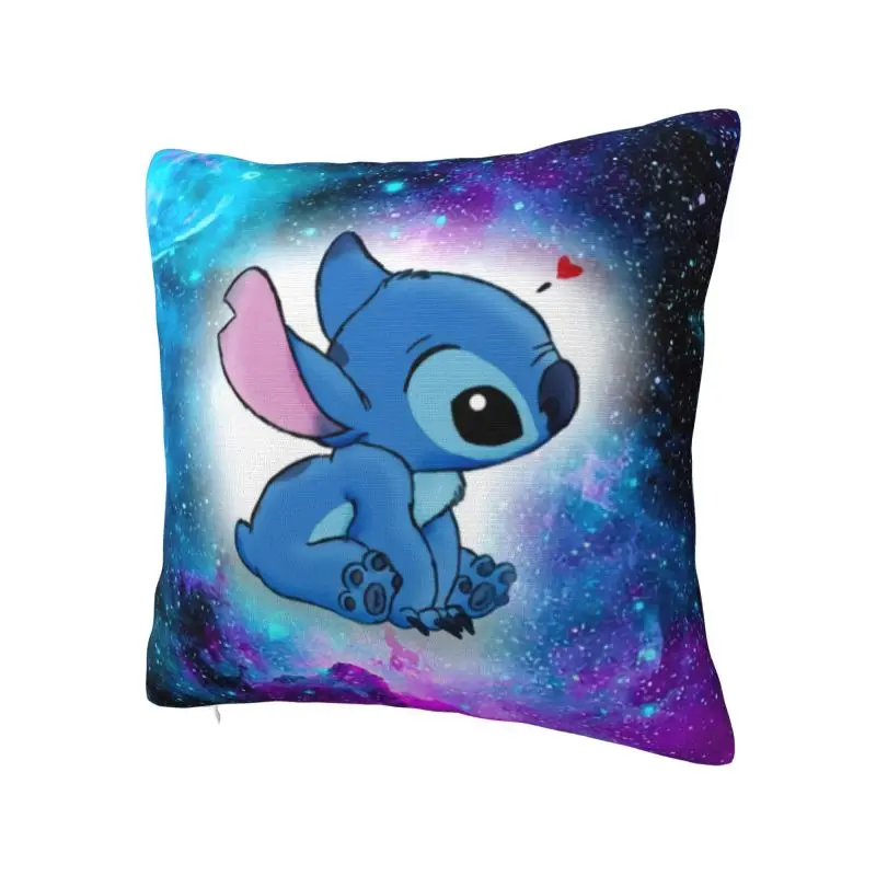 Custom Stitch Throw Pillow Case 40*40cm Decor Home Cushion Cover Soft Polyester Pillowcase Double-sided Printing