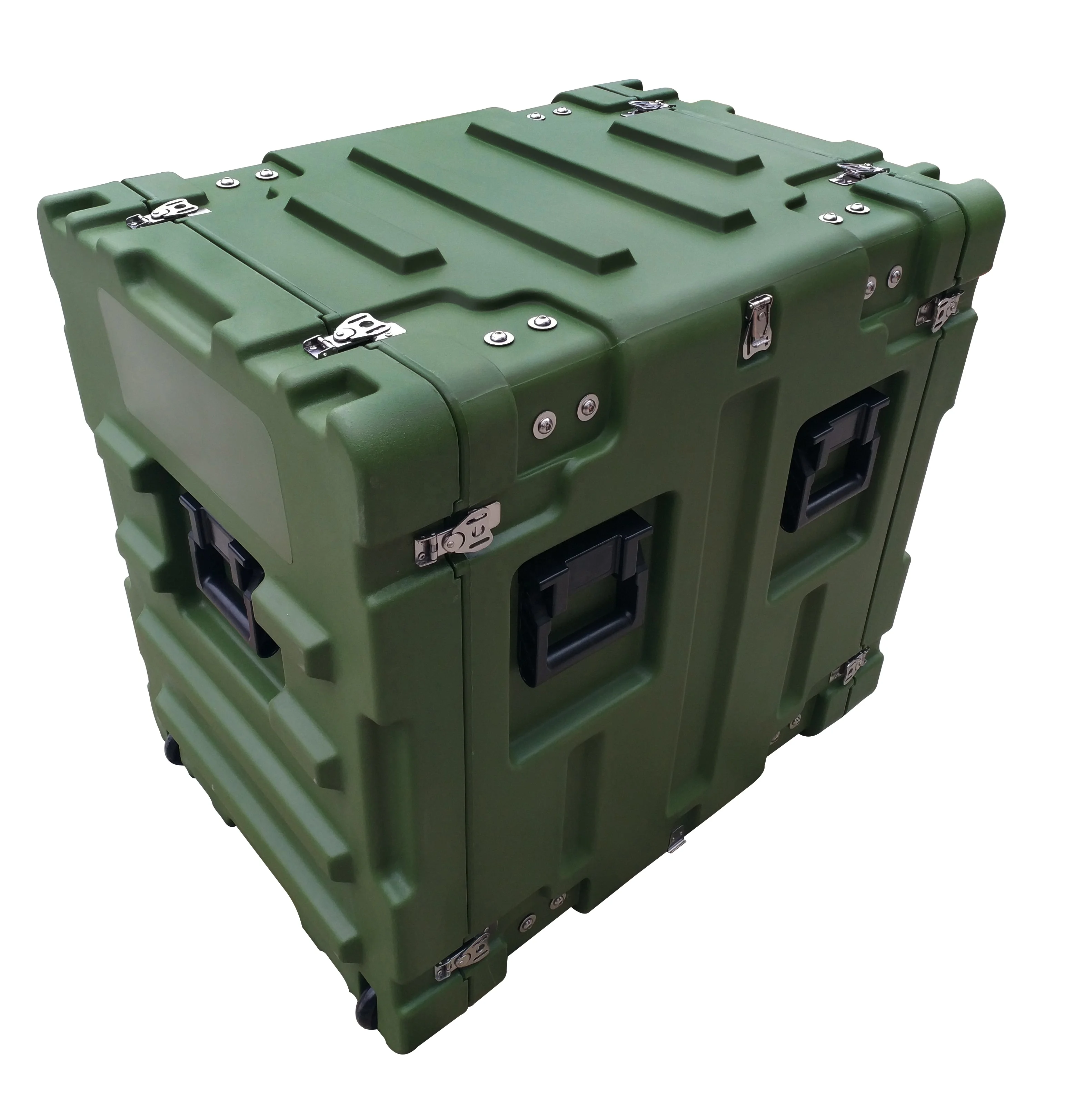 

Hard Plastic 14u Shockproof Flight Rack case for 19 Inch Rack Case