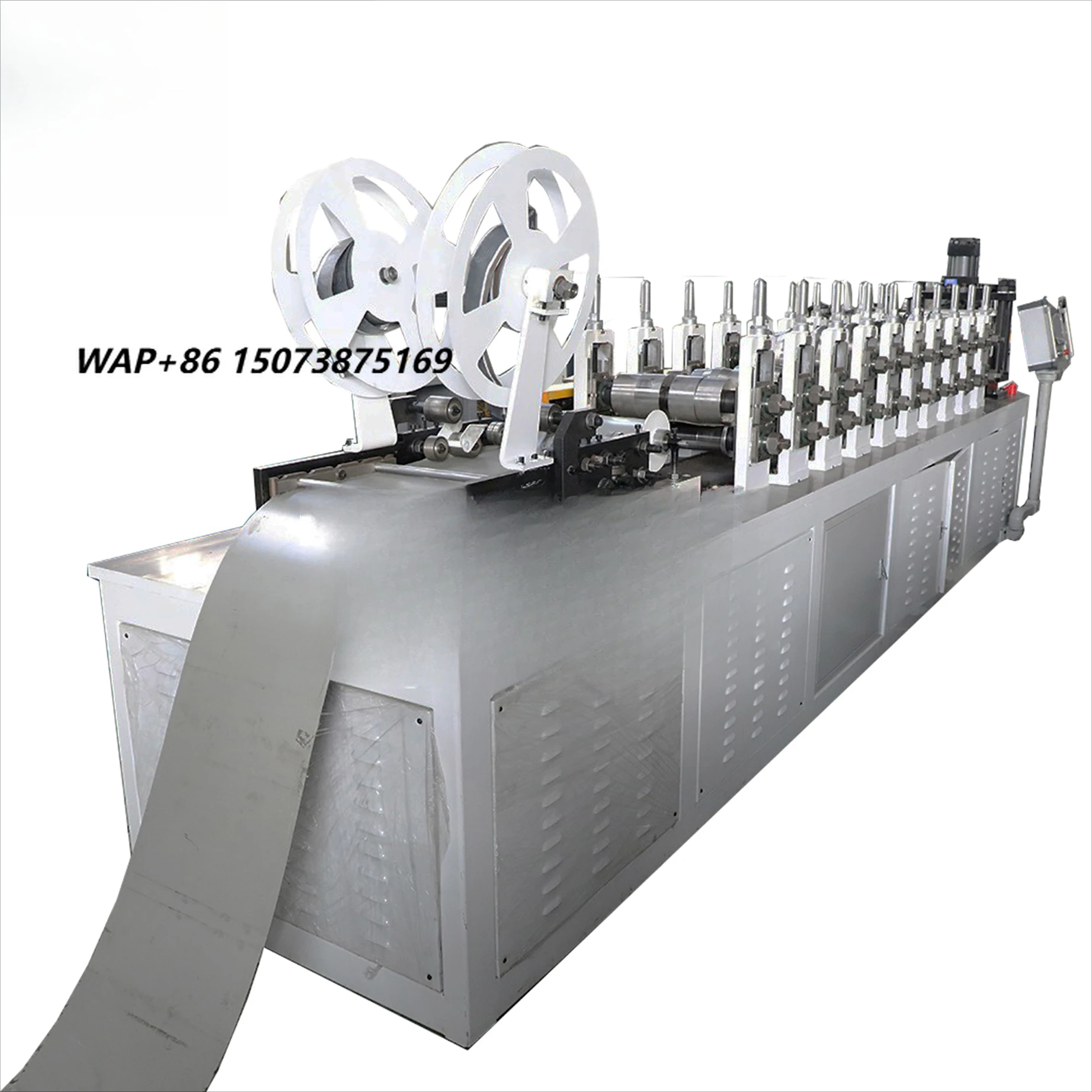 Top Quality Full Automatic Door Window Frame Cold Roll Forming Machine for Steel Building Profile Production