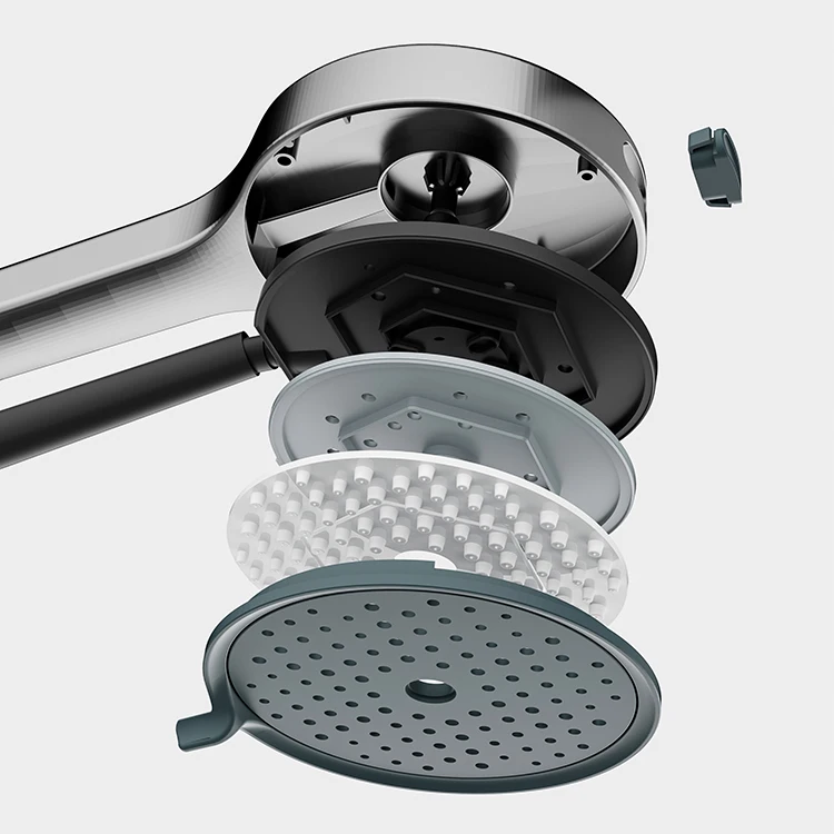 ！@Complete Shower Set Portable Modern Smart Bathroom Wall Mounted Waterfall Shower Set Factory Price