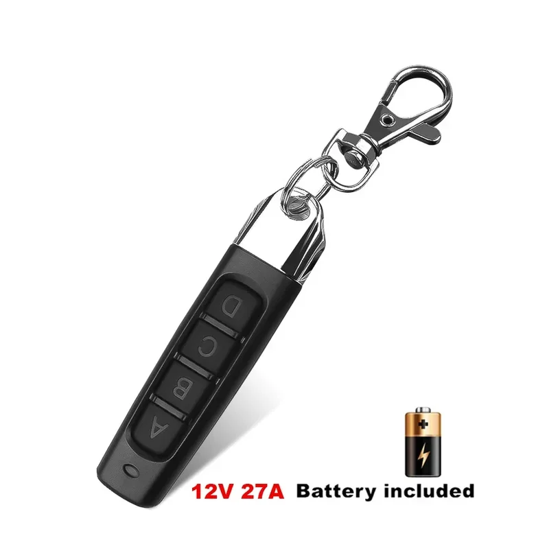 433MHZ Remote Control Garage Gate By Keychain Opener Remote Control Duplicator Clone Learning Rolling Code 433.92mhz Car Key