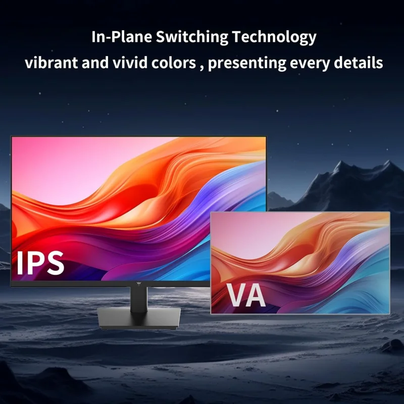 27 Inch QHD(2560 * 1440) 100Hz Computer Monitor - IPS Panel, Anti-Blue Light Screen, 100% High Color Gamut, 123% sRGB, Support F