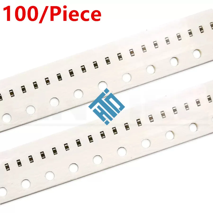 100pcs Chip Ceramic Capacitor X7R 0201 0402 0603 0805 120nF 0.12uF 180nF 330nF 0.33uF 390nF 470nF 0.47uF 560nF 25V 50V