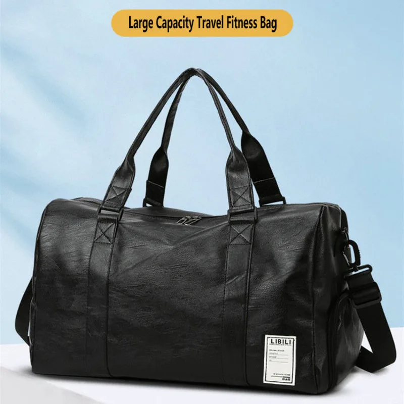 Travel Shoulder Bag Duffel Bag Handbag Fitness Bag Diagonal Bag For Male Female With Shoe Compartment Sport Gym Bag