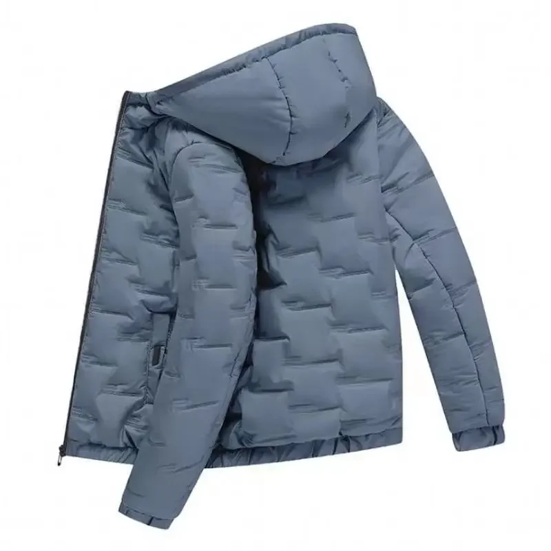 Padding Hooded Male Padded Coats Short Men\'s Down Jacket Winter Outerwear Parkas Sale Korean Reviews Many Clothes Quilted Casual