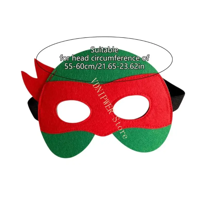 Halloween Costume Cosplay Masquerades Mask for Dressing Up Felts Anime Eye Mask D08E