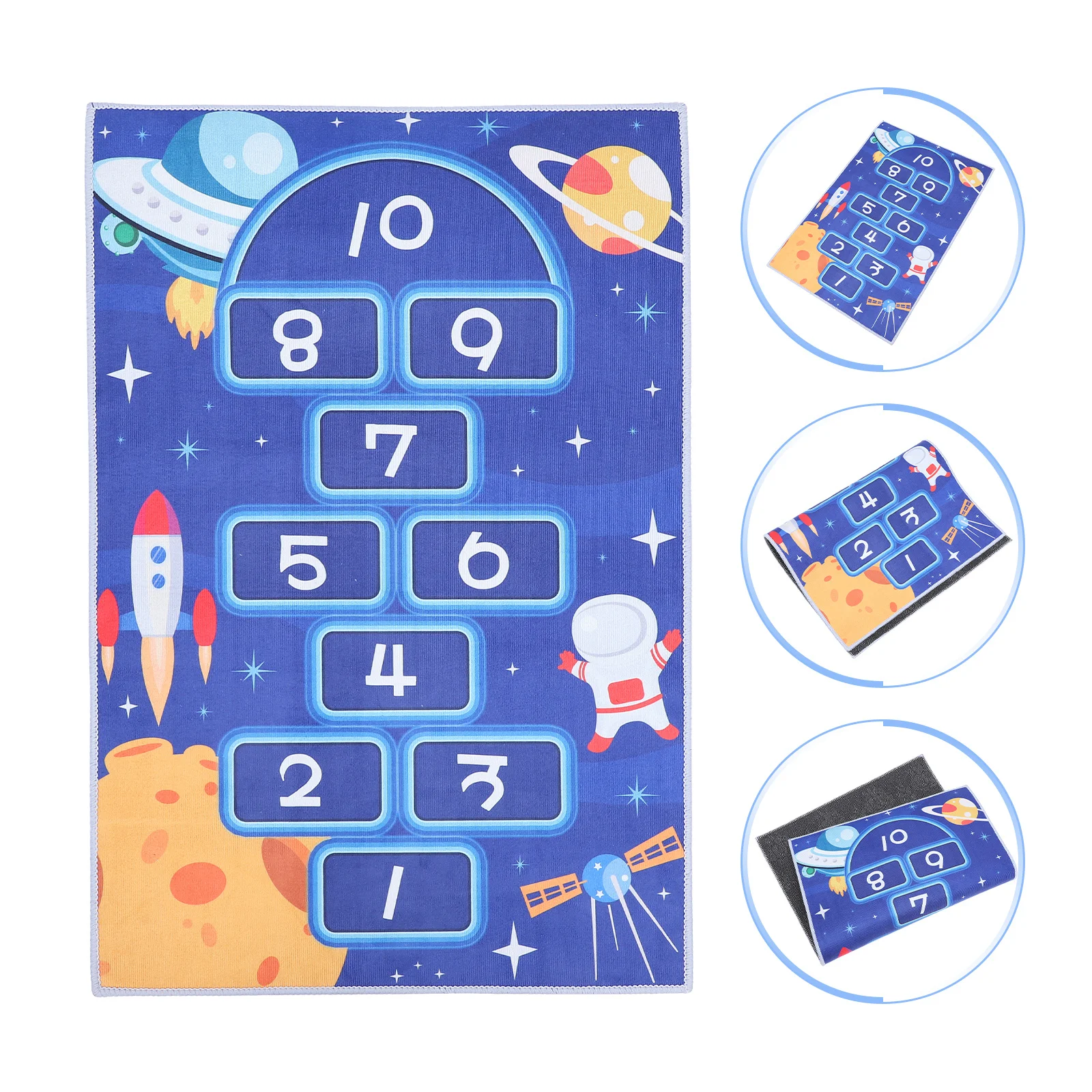 1 Stück Kinder-Spielmatte Lustig Bedruckter Spielteppich für Schlafzimmer Wohnzimmer Dekorativer Kindersicherer Rutschfester Teppich Kinderzimmer-Teppich