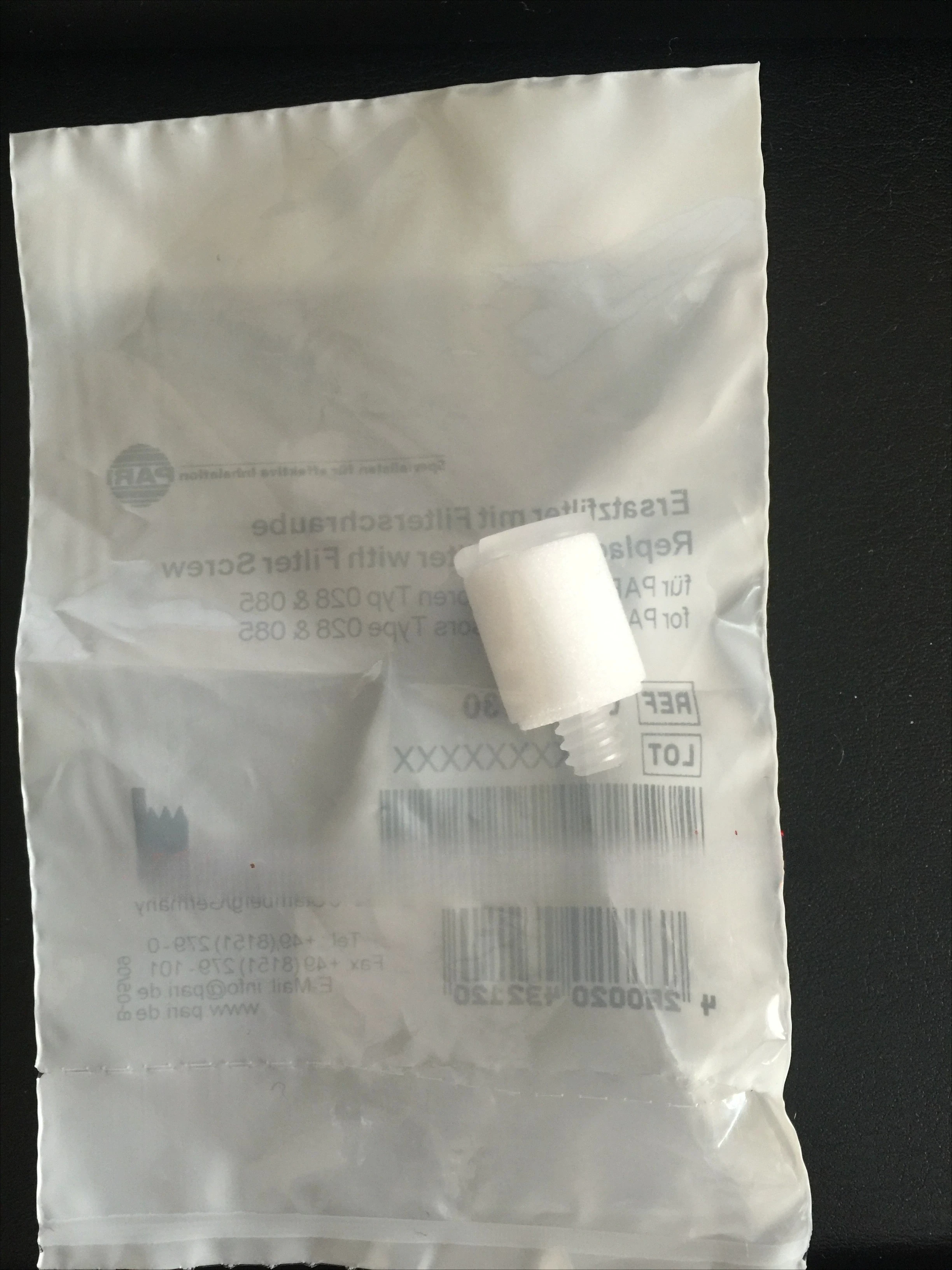 

Atomizers Accessories, Filter Cotton, Filter Element, with Bolts